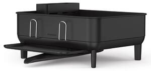 Simplehuman Compact edénycsepegtető, acél, műanyag, FPP, fekete
