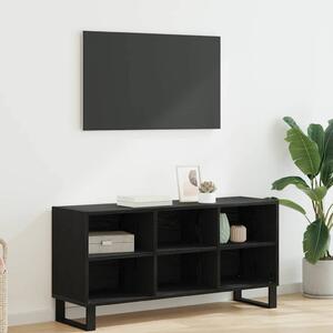 TV szekrény Fekete tölgy 103,5 x 30 x 50 cm Faanyag