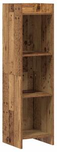 Könyvszekrény Antik Fa 30 x 30 x 111 cm Szerelt Fa
