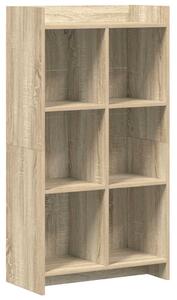 Könyvszekrény Sonoma Tölgy 59 x 30 x 111 cm Szerelt Fa