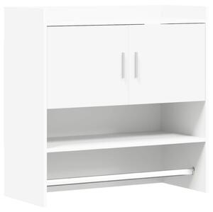 Falpolc Falra szerelhető Fehér 80 x 36 x 80 cm Szerelt Fa