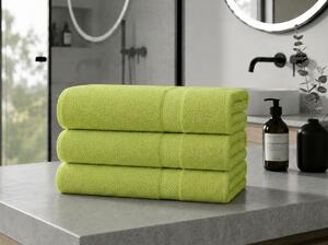 CLARYSSE ELEGANCE törölköző 70x140 cm zöld, 100% pamut