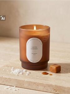 Sinsay - Illatos szójagyertya Salted Caramel - bézs
