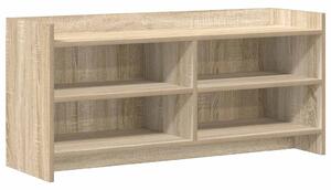 TV szekrény 100 x 33 x 47 cm Sonoma Tölgy Szerelt Fa