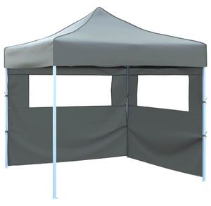 Partysátor Antracit 291 x 291 x 315 cm Oxford Szövet