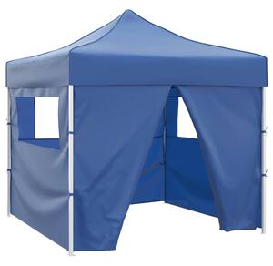 Partysátor Kék 291 x 291 x 315 cm Oxford Szövet