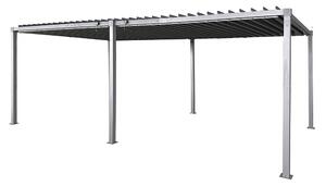 Garden Point antracit Madera 3x6m terasz pergola