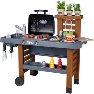 Smoby kerti Grill sütögető játék konyha gyerekeknek
