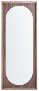 Állótükör LUNAS 80 cm 200 cm Császárfa Barna