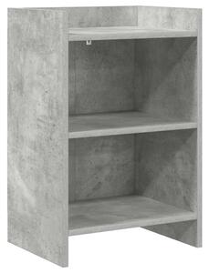 Éjjeliszekrények Betonszürke 40 x 30 x 60 cm Szerelt Fa