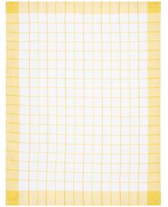Konyhai törlőkendő, 3 db-os szett, sárga , 50 x 70 cm