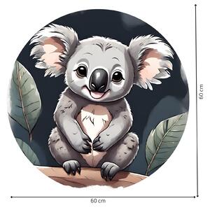 PIPPER. Kör alakú falmatrica "Koala" Méret: 100cm