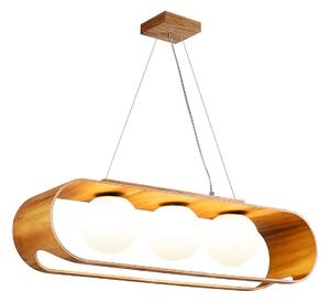 Quintiesse modern skandináv függeszték sfera faipari elsqn-sfera-3p-teak