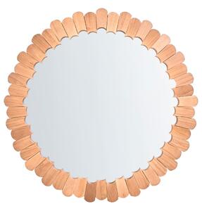 Falitükör ALZON 86 cm 86 cm Császárfa Barna