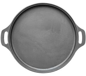Öntöttvas Pecsenyesütő - Ø 43 cm - Mély, borda nélkül