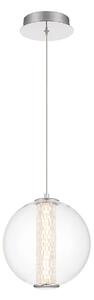 Quintiesse modern függeszték atomo csiszolt króm átlátszó elsqn-atomo-1p-pc
