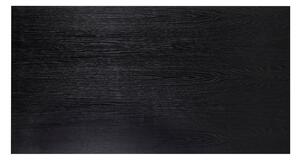 Fekete tölgy dohányzóasztal Richmond Oakura Blok 150 x 80 cm