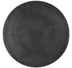Fekete fém dohányzóasztal-készlet Richmond Bolder 60/80 cm