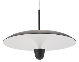Függőlámpa New Works, Kantarell, dimmable, Fekete, Étkező, Fém, Dizájn