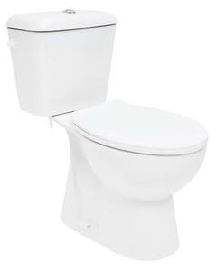 WC kombinált Ceramia Multi Eur fehér fényes felülettel alsó kifolyással EUR960NEW