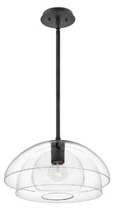 Quintiesse klasszikus függeszték lotus fekete átlátszó elsqn-lotus-p-blk
