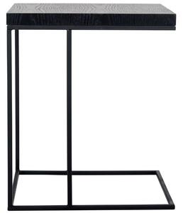 Fekete tölgy oldalasztal Richmond Oakura 55 x 45 cm