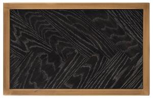 Fekete sárgaréz tölgy oldalasztal Richmond Blackbone 55 x 35 cm
