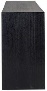 Fekete tölgy fésülködőasztal Richmond Oakura 200 x 45 cm