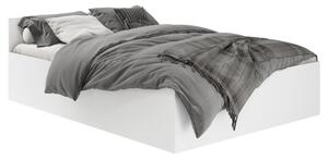 Franciaágy ágykerettel + matrac - 140 x 200 cm - Akord Furniture - fehér