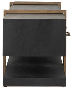 Fekete tölgy TV asztal Richmond Cambon 240 x 45 cm