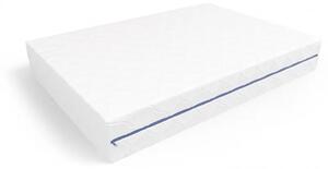Franciaágy ágykerettel + matrac - 120 x 200 cm - Akord Furniture - fehér