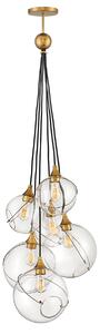 Quintiesse glamour modern függeszték skye sárgaréz elsqn-skye-6p