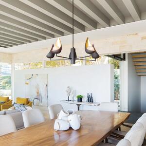 Quintiesse glamour modern csillár ren fekete arany elsqn-ren5