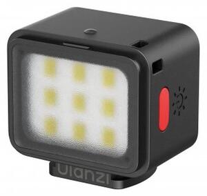 ULANZI DG01 szuper mini LED lámpa fekete