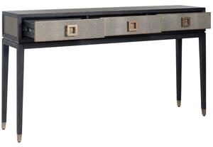 Szürke bőr fésülködőasztal Richmond Bloomingville165 x 40 cm