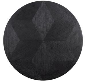 Fekete tölgyfa dohányzóasztal Richmond Blax 58,5 cm