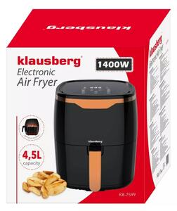 Klausberg forrólevegős sütő - 4.5L (KB-7599)