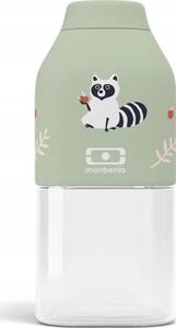 Monbento S Positive Sport és utazó Gyerek Kulacs 330ml - Átlátszó/Oliva