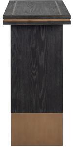 Fekete tölgy fésülködőasztal Richmond Hunter 150 x 40 cm