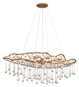 Quintiesse glamour modern függeszték laguna csiszolt arany elsqn-laguna-8p