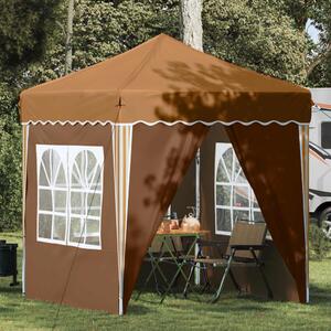 Parti sátor 195 x 195 x 245 cm Bézs Oxford Szövet