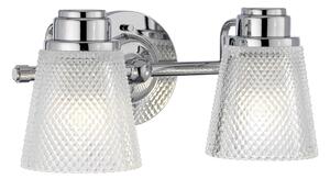 Quintiesse modern fürdőszobai lámpa hudson csiszolt króm elsqn-hudson2-bath IP44