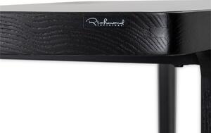 Fekete kőris fésülködőasztal Richmond Monfort 130 x 38 cm