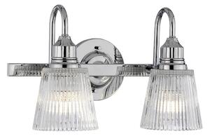 Quintiesse modern fürdőszobai lámpa addison csiszolt króm elsqn-addison2-bath IP44
