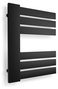 Weberg Ervin design törölközőszárító radiátor 50x40 cm (fekete)