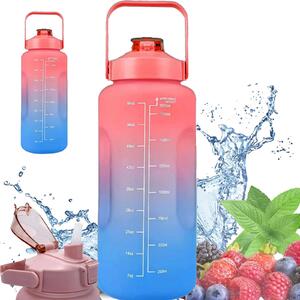ExtraLink EX.36455 Motivational Bottle Műanyag Motivációs Kulacs 2L - Piros/Kék