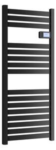 Elektromos design radiátor digitális termosztáttal NERO Italia AF-04DEW - 50 x 120 cm