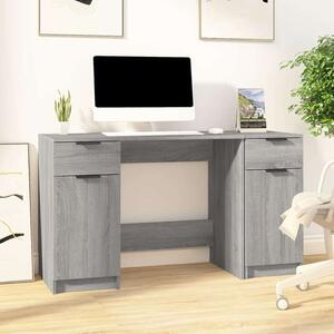 VidaXL Íróasztal Szürke Sonoma - 100x50x75 cm