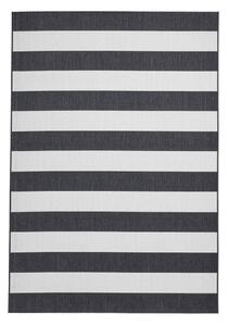 Fehér-fekete kültéri szőnyeg 160x230 cm Santa Monica – Think Rugs