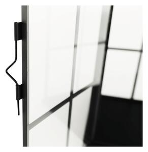 Gyertyatartó lámpás, 44,5 cm, fekete, ELIJAR TYP 2